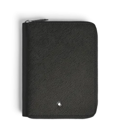 Astuccio con Cerniera per 5 Strumenti da Scrittura in Pelle Sartorial