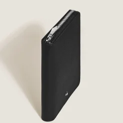 Astuccio con Cerniera per 5 Strumenti da Scrittura in Pelle Sartorial