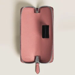 Astuccio con Cerniera per 1 Strumento da Scrittura in Pelle Sartorial