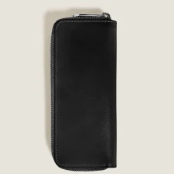 Astuccio per 2 Strumenti da Scrittura con Cerniera in Pelle Meisterstück