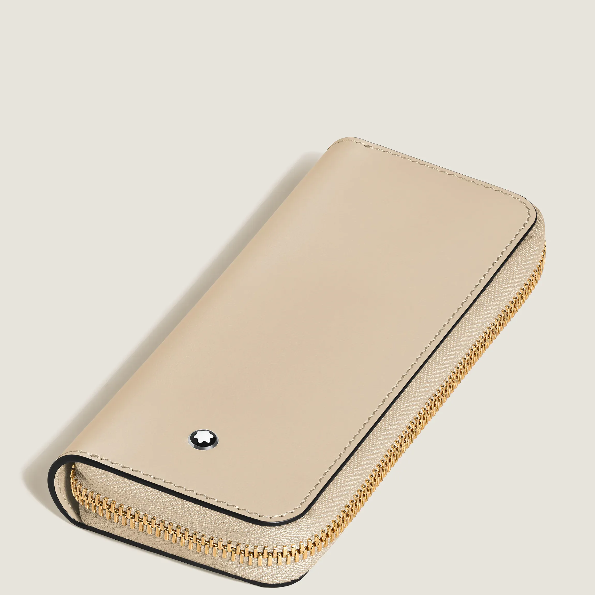 Astuccio per 2 Strumenti da Scrittura con Cerniera in Pelle Meisterstück