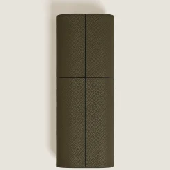 Astuccio per 2 Strumenti da Scrittura in Pelle Sartorial