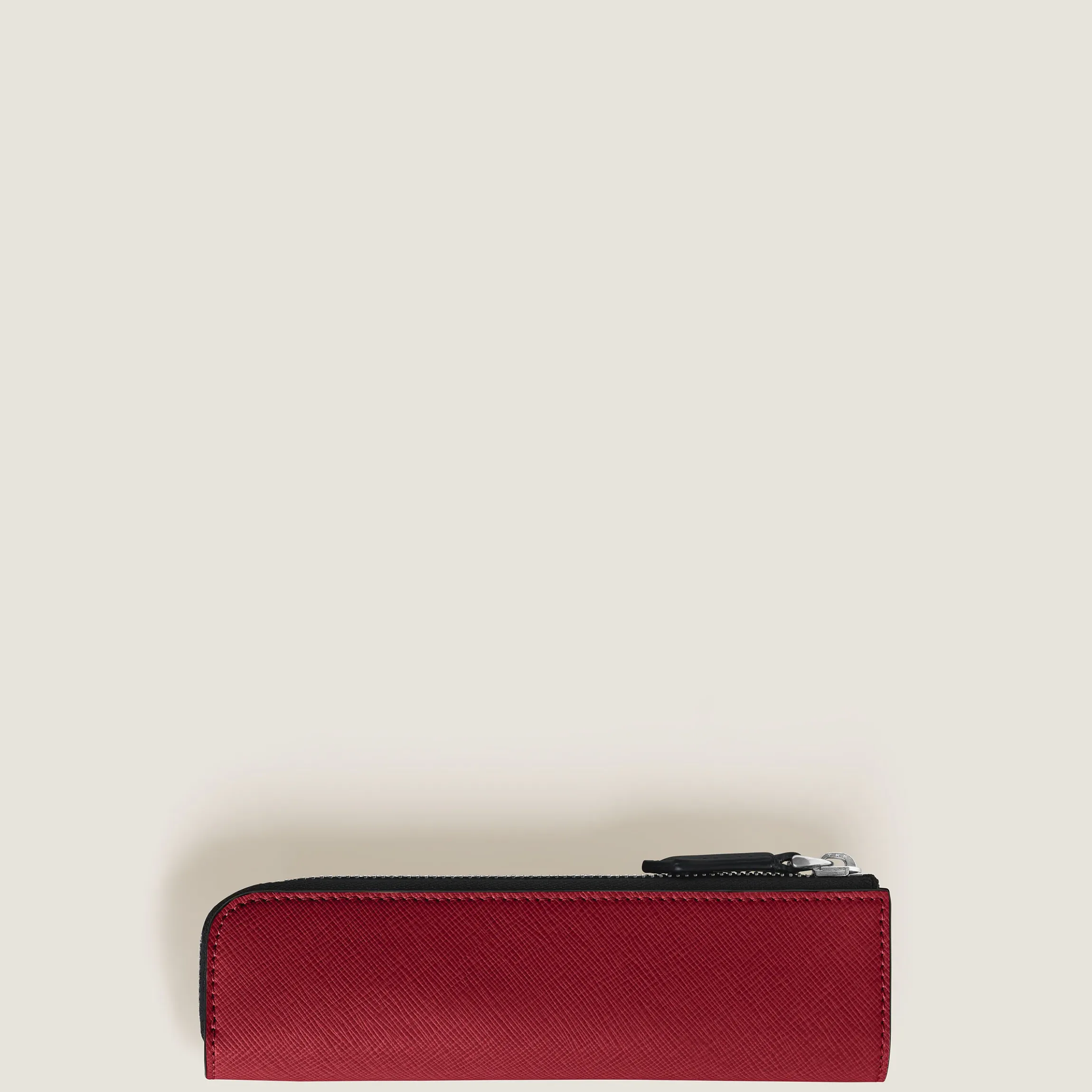 Astuccio per 1 Strumento da Scrittura con Cerniera Year of the Horse in Pelle Sartorial