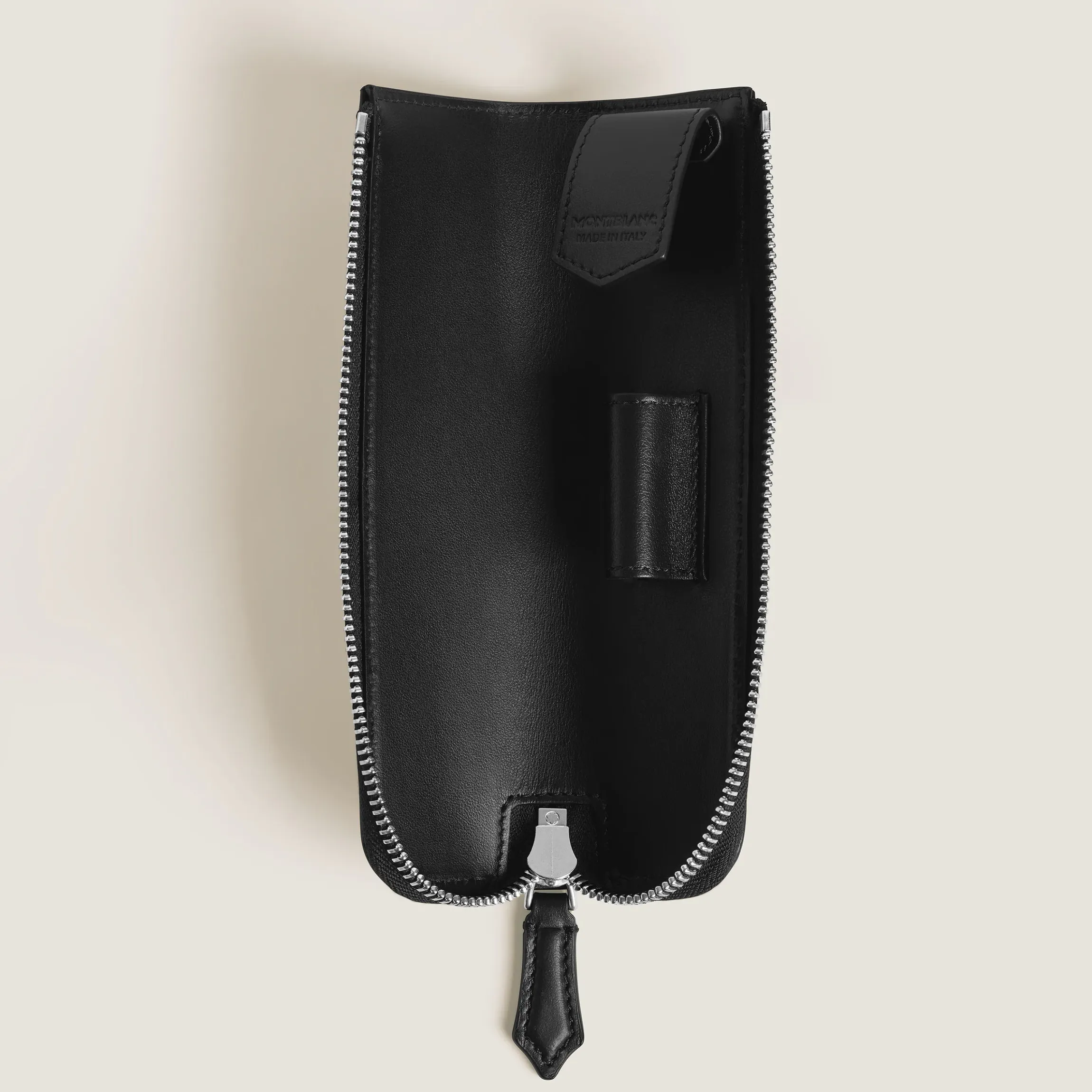 Astuccio per 1 Strumento da Scrittura con Cerniera Year of the Horse in Pelle Sartorial