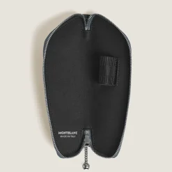 Astuccio per 1 Strumento da Scrittura in Pelle Stampata Coccodrillo