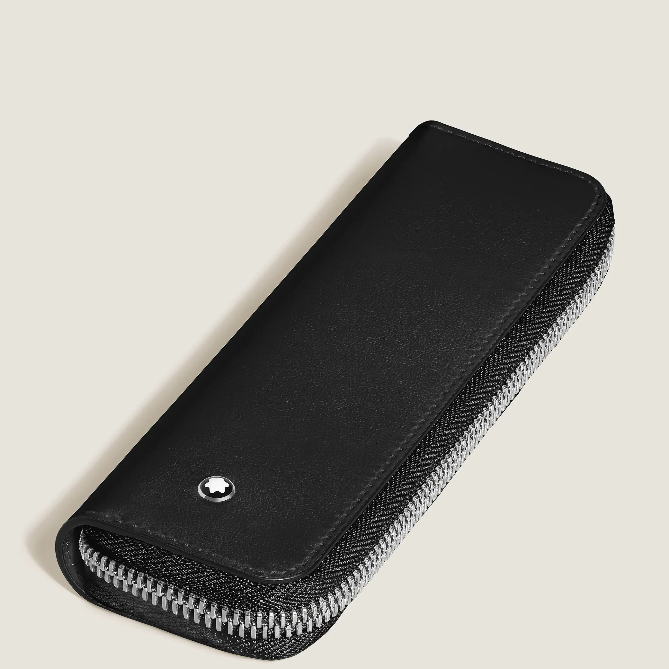Astuccio per 1 Strumento da Scrittura con Cerniera in Pelle Meisterstück