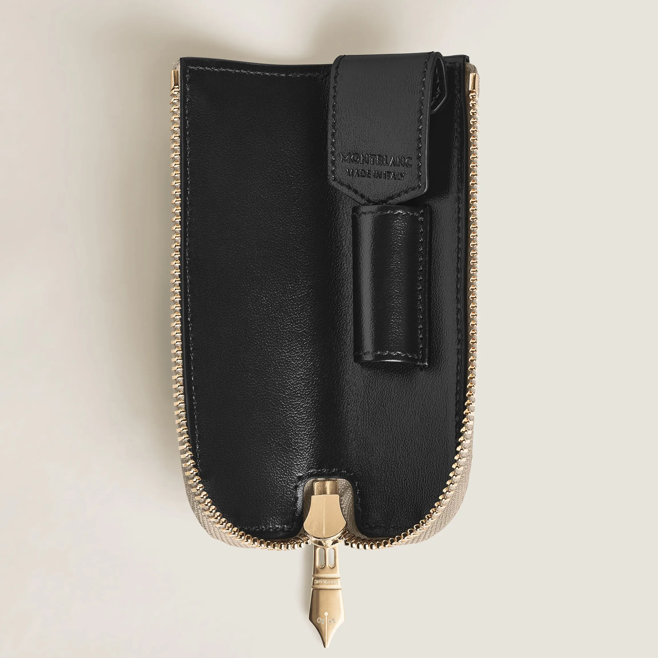 Astuccio per 1 Strumento da Scrittura Heritage Rouge et Noir Baby in Pelle Meisterstück