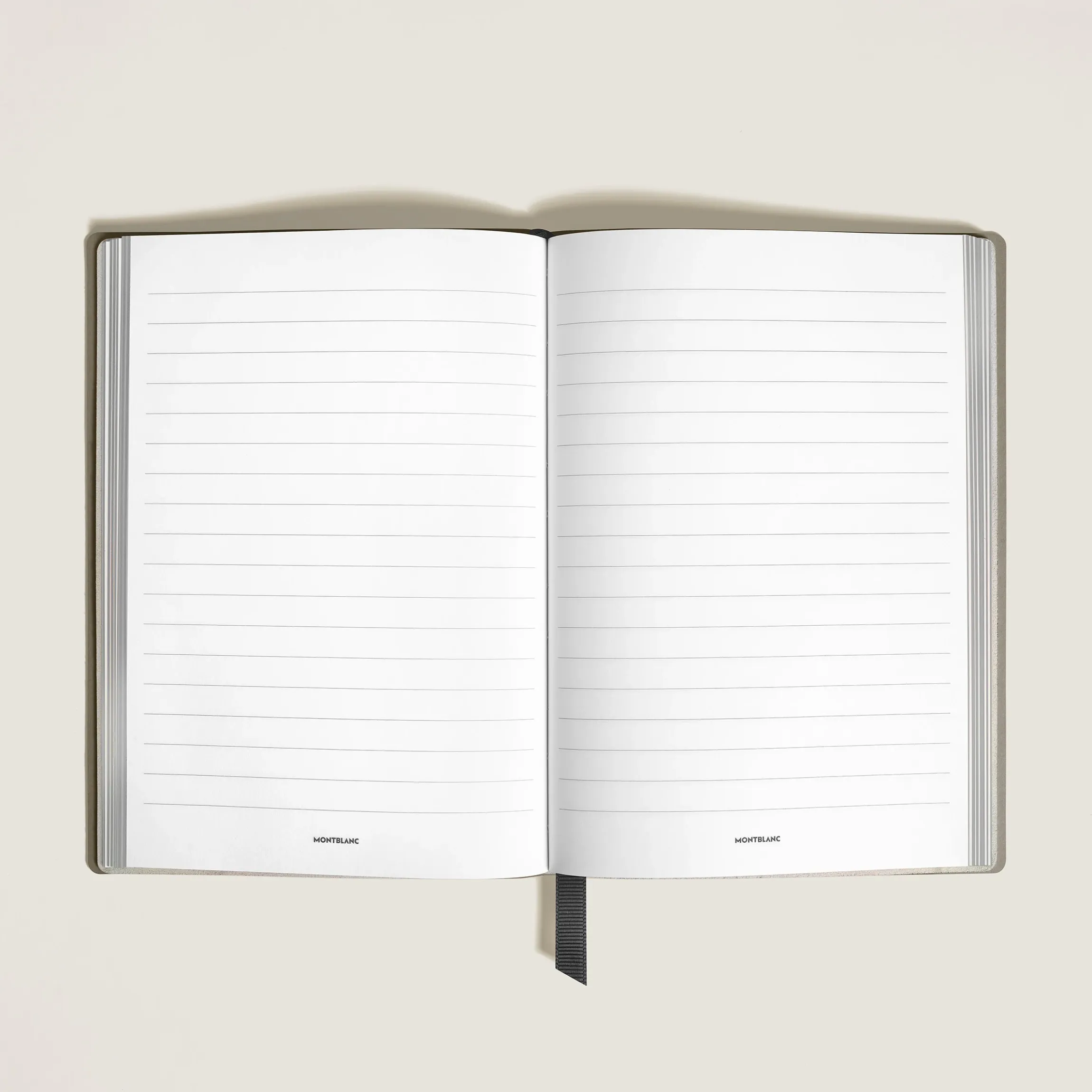 Blocco Note Medio in Pelle Sartorial, Pagine a Righe