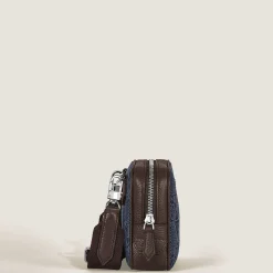 Borsa a Tracolla Mini in Denim 4810