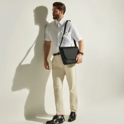 Borsa Messenger Cintura in Pelle Sartorial