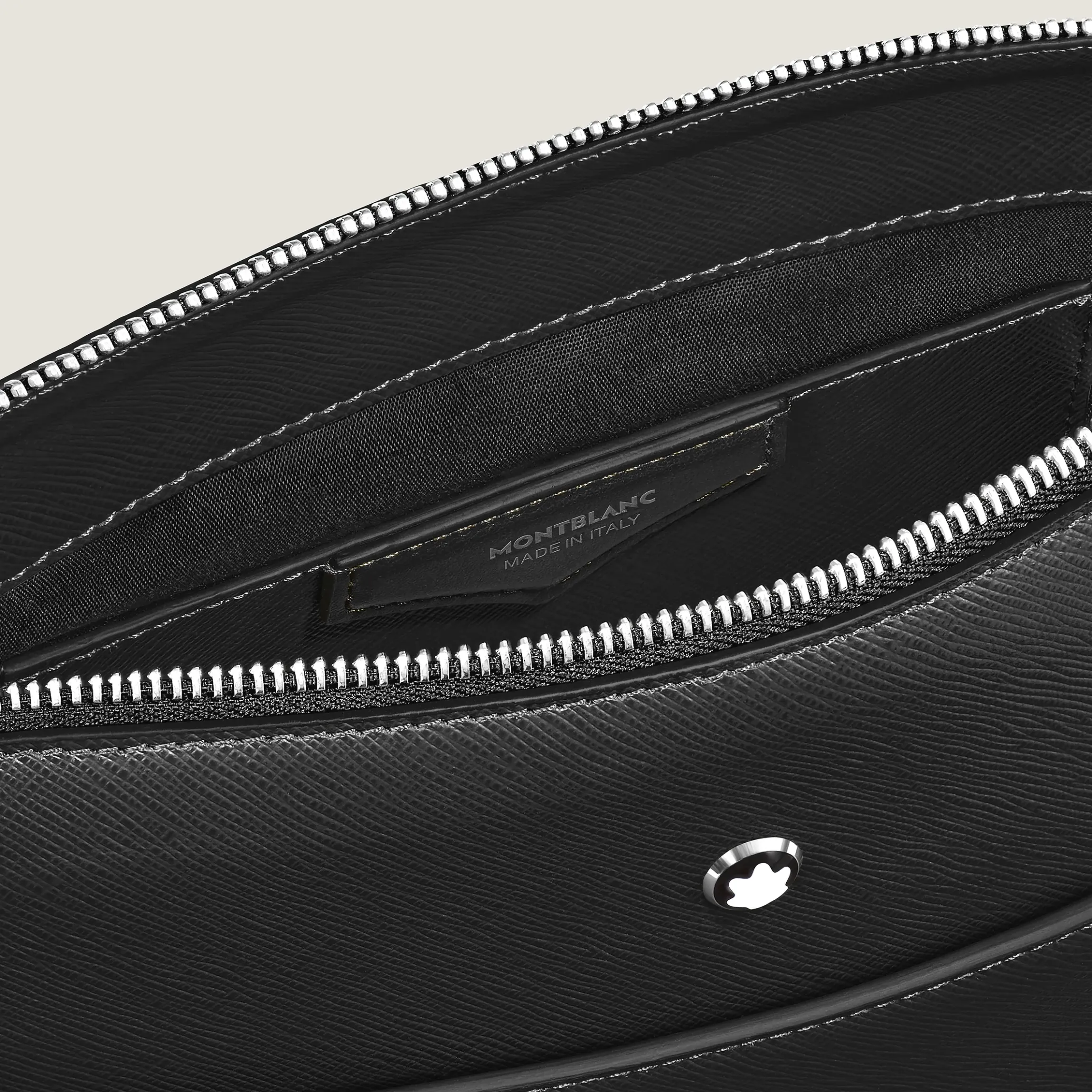 Borsa Messenger Cintura Verticale in Pelle Sartorial