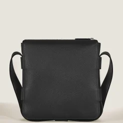 Borsa Messenger Cintura Verticale in Pelle Sartorial