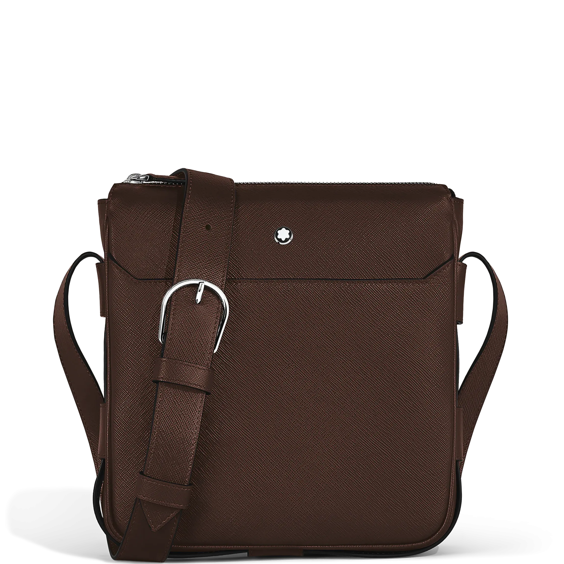 Borsa Messenger Verticale in Pelle Sartorial