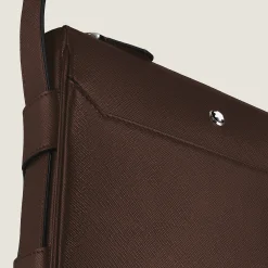 Borsa Messenger Verticale in Pelle Sartorial