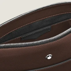 Borsa Messenger Verticale in Pelle Sartorial