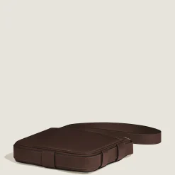 Borsa Messenger Verticale in Pelle Sartorial