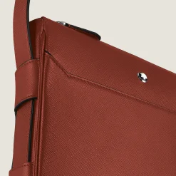 Borsa Messenger Verticale in Pelle Sartorial
