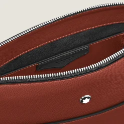 Borsa Messenger Verticale in Pelle Sartorial