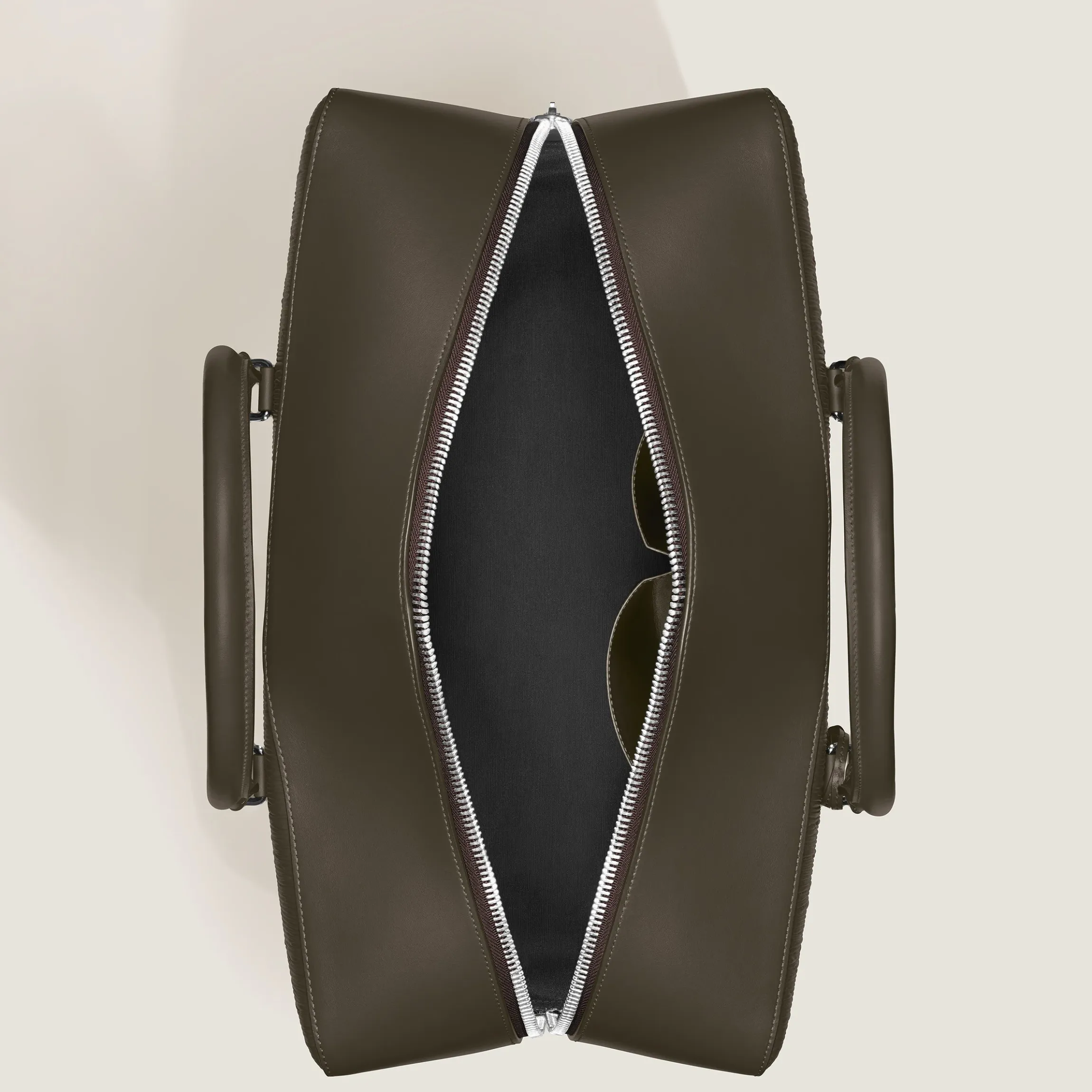 Borsa Weekender 45 in Pelle Corteccia Sfumato