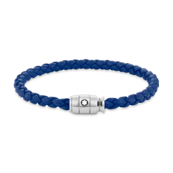Bracciale Con Chiusura a 3 Anelli in Pelle Soft