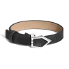 Bracciale Pennino Liscio in Pelle con Grana