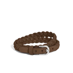 Bracciale Regolabile Horseshoe in Suede