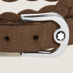 Bracciale Regolabile Horseshoe in Suede