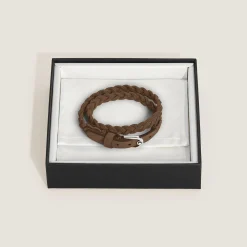 Bracciale Regolabile Horseshoe in Suede