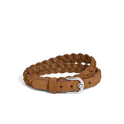 Bracciale Regolabile Horseshoe in Suede