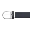 Cintura Horseshoe 35 mm in Pelle