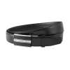 Cintura 30 mm Fibbia Piatta Montblanc con Meccanismo Scorrevole in Pelle