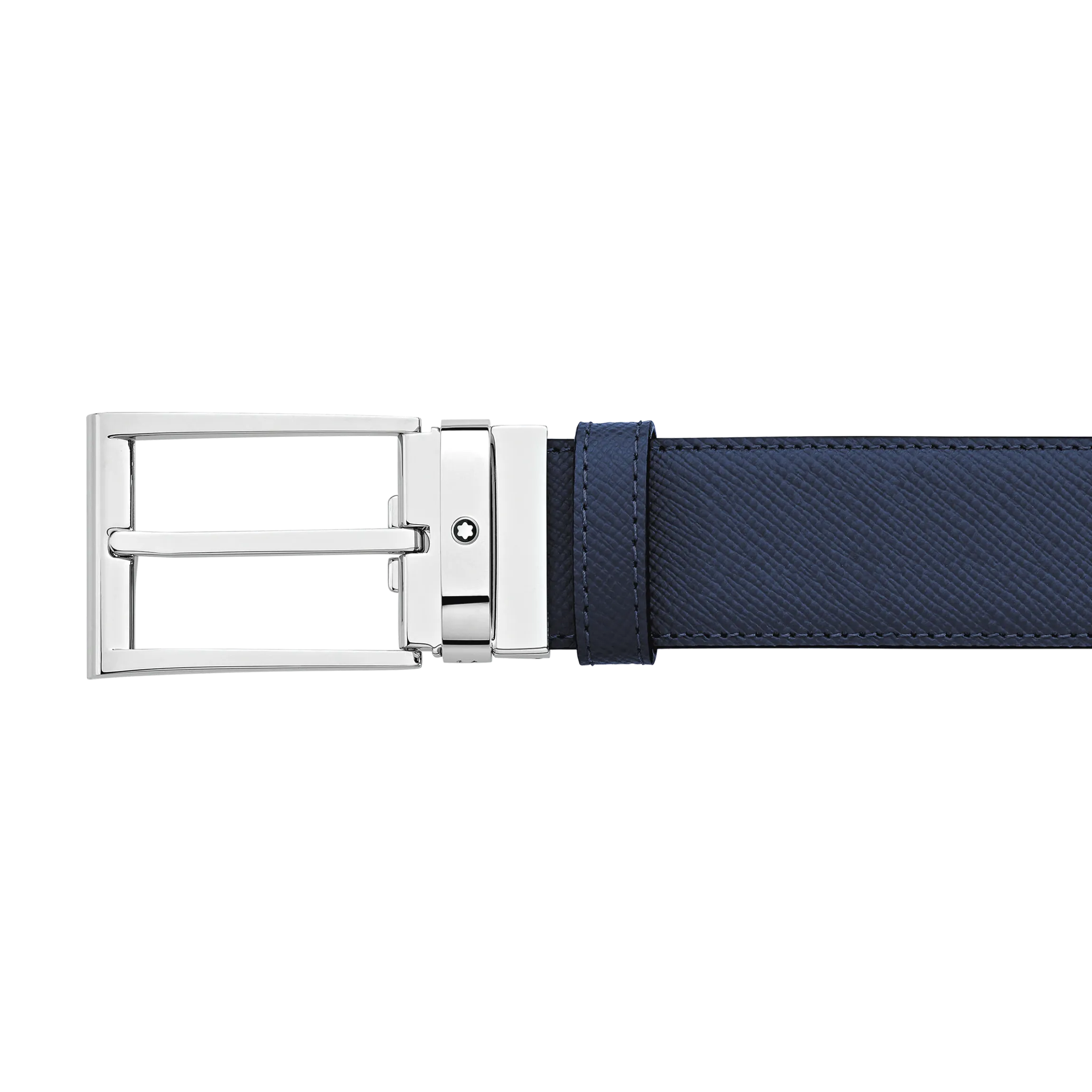 Cintura Rettangolare 35 mm in Pelle Sartorial
