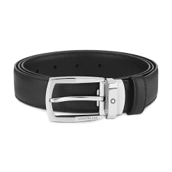 Cintura Rettangolare 30 mm in Pelle