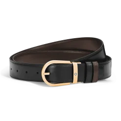 Cintura Reversibile Horseshoe 35 mm in Pelle Meisterstück