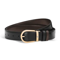 Cintura Reversibile Horseshoe 35 mm in Pelle Meisterstück