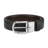 Cintura Reversibile Horseshoe 30 mm in Pelle