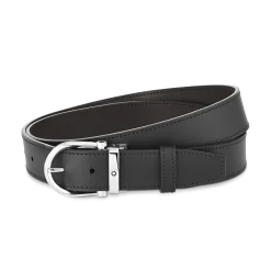 Cintura Reversibile Horseshoe 35 mm in Pelle