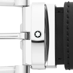 Cintura Reversibile Horseshoe 35 mm in Pelle