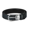 Cintura Reversibile Horseshoe 30 mm in Pelle Sartorial