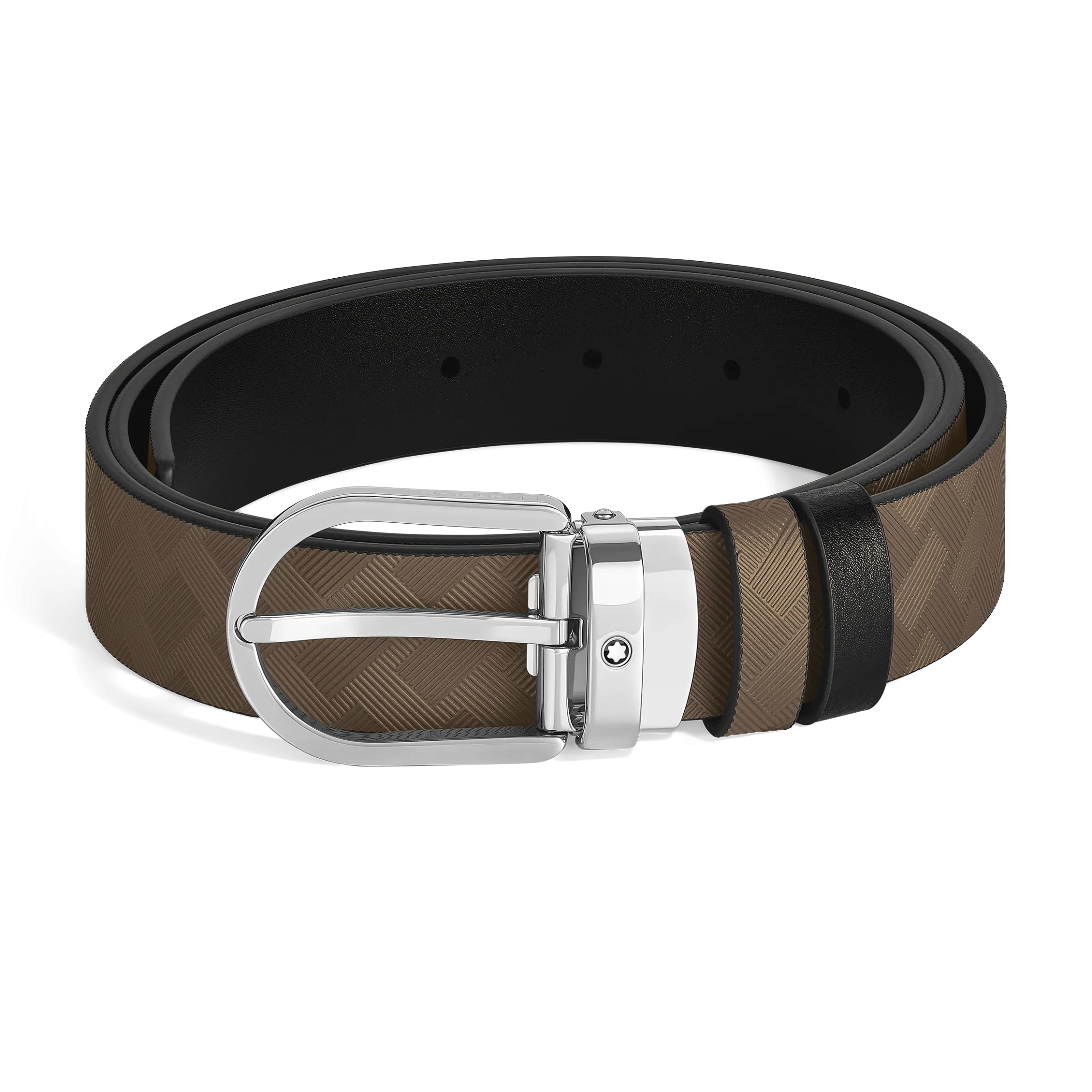 Cintura Reversibile Horseshoe 30 mm in Pelle Extreme