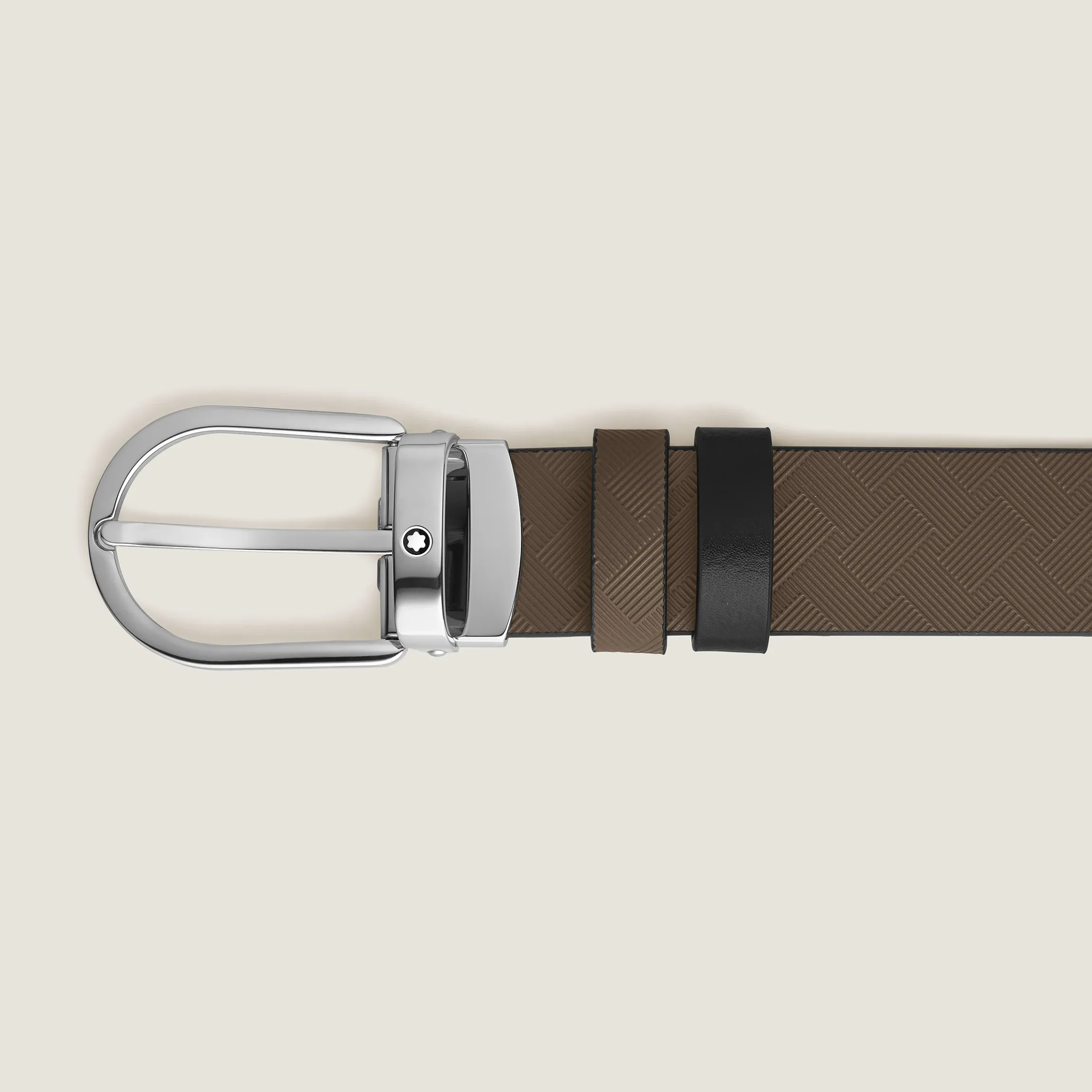 Cintura Reversibile Horseshoe 30 mm in Pelle Extreme