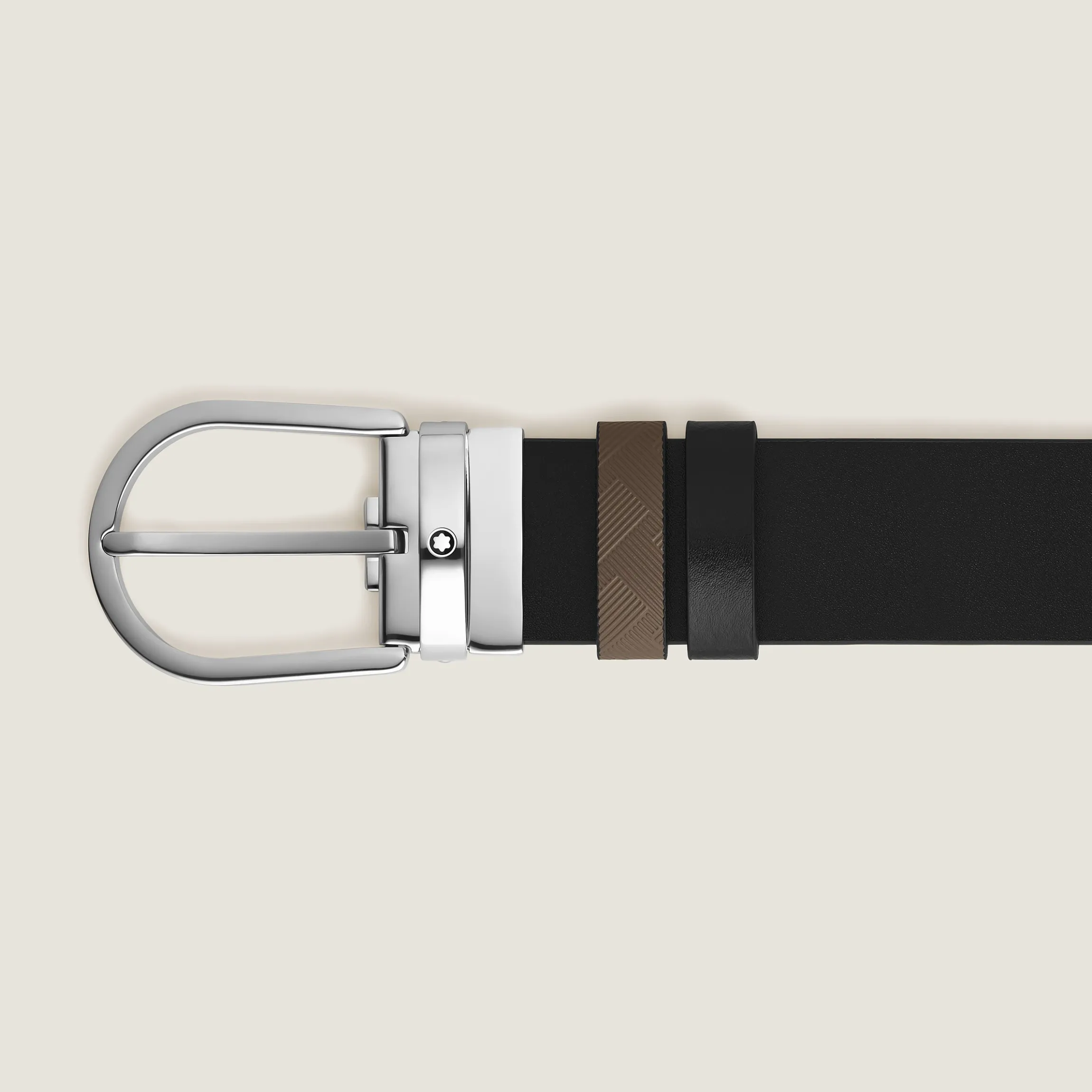 Cintura Reversibile Horseshoe 35 mm in Pelle Extreme