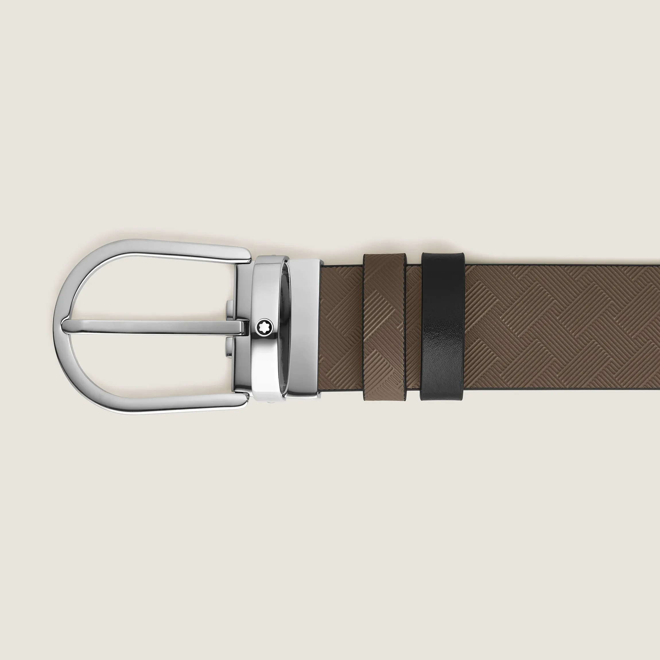 Cintura Reversibile Horseshoe 35 mm in Pelle Extreme