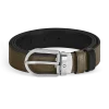 Cintura Reversibile Horseshoe 30 mm in Pelle con Grana