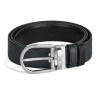 Cintura Reversibile Horseshoe 35 mm in Pelle Sartorial