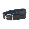 Cintura Reversibile Horseshoe 35 mm in Pelle