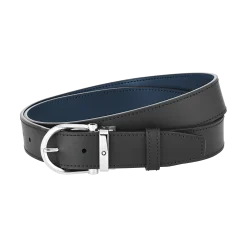 Cintura Reversibile Horseshoe 35 mm in Pelle