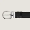 Cintura Reversibile Horseshoe 35 mm in Pelle Sartorial