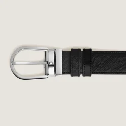 Cintura Reversibile Horseshoe 35 mm in Pelle Sartorial