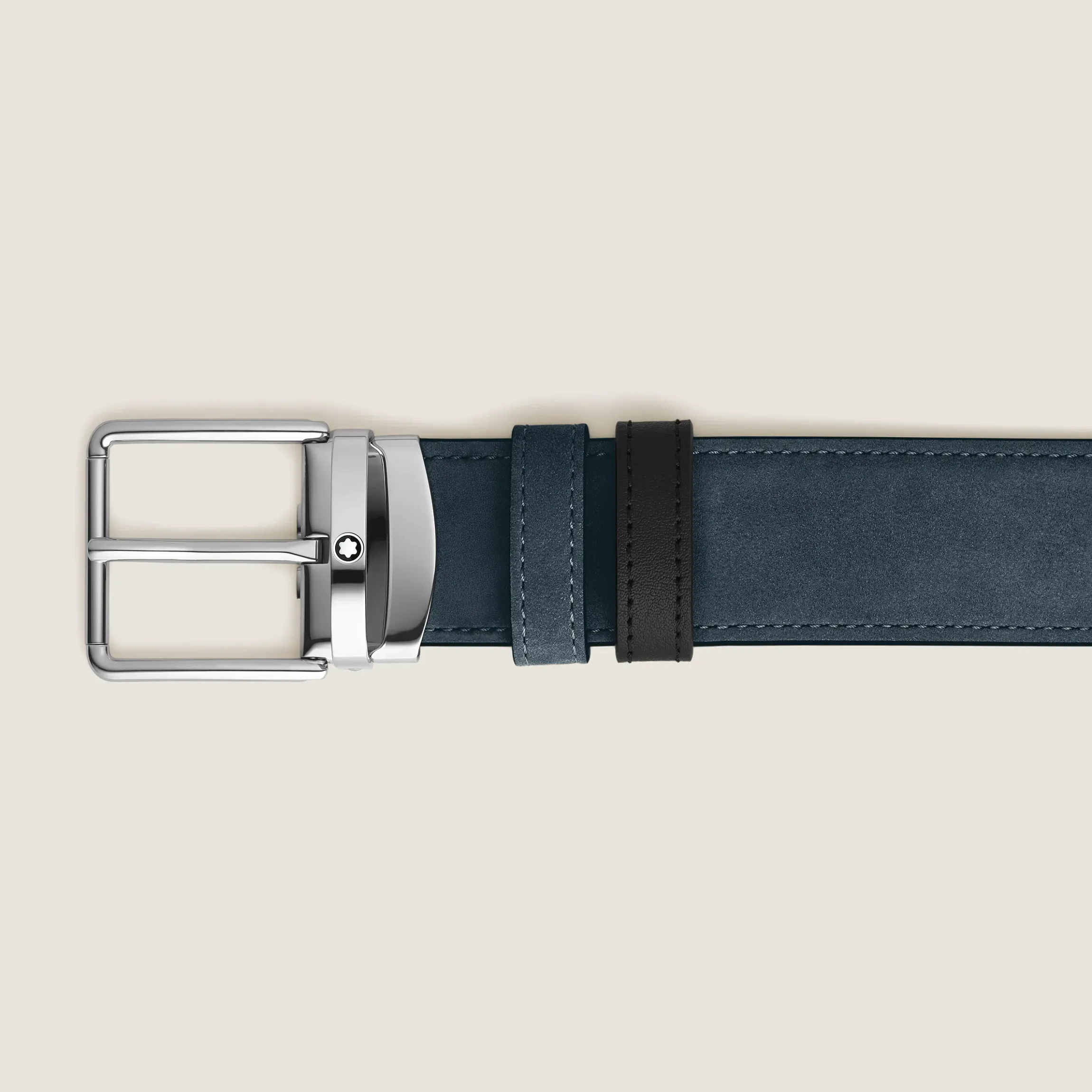 Cintura Reversibile 35 mm Everyday in Suede